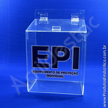 Caixa para EPI - 27,5 cm Altura
