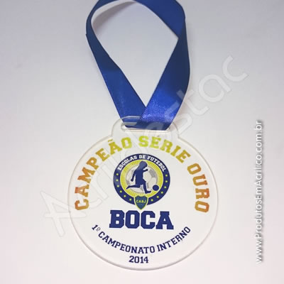 Medalha em Acrílico Redonda
