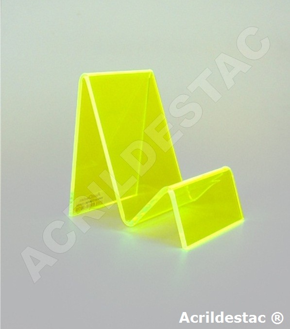 Suporte de celular em acrilico Medindo 8,5cm altura x 6,0cm largura x 3 mm espessura  