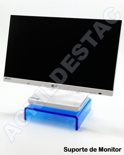 Suporte para monitor de acrílico 