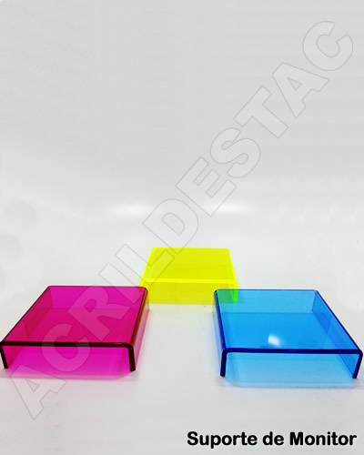 Suporte para monitor de acrílico 